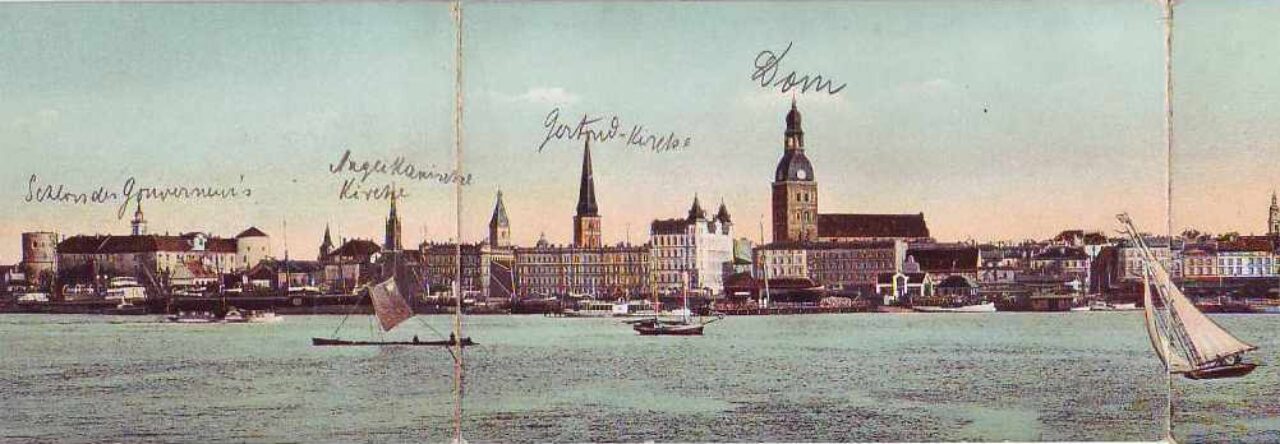 Historic Rīga skyline