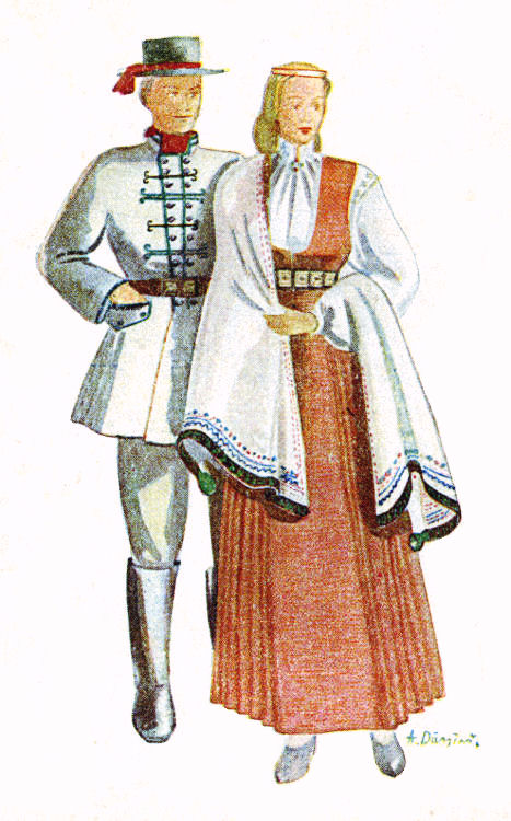 Latvian Folk Costumes