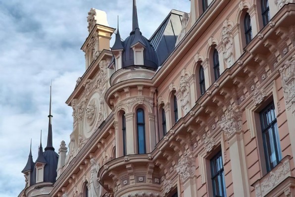 No. 13 Alberta Street, one of Rīga's Jugenstil restored architectural treasures