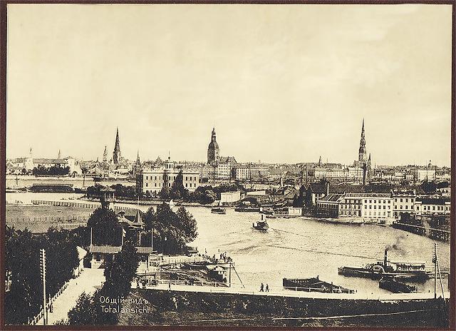 View of Riga from the late 1800's