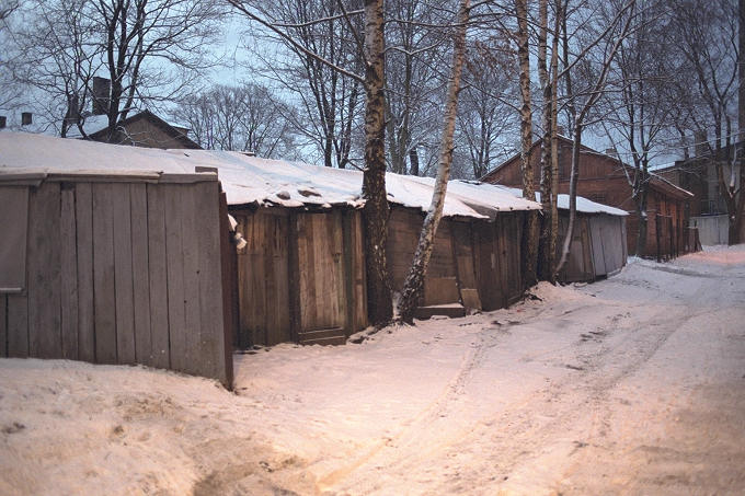 Sheds in the Pardaugava
